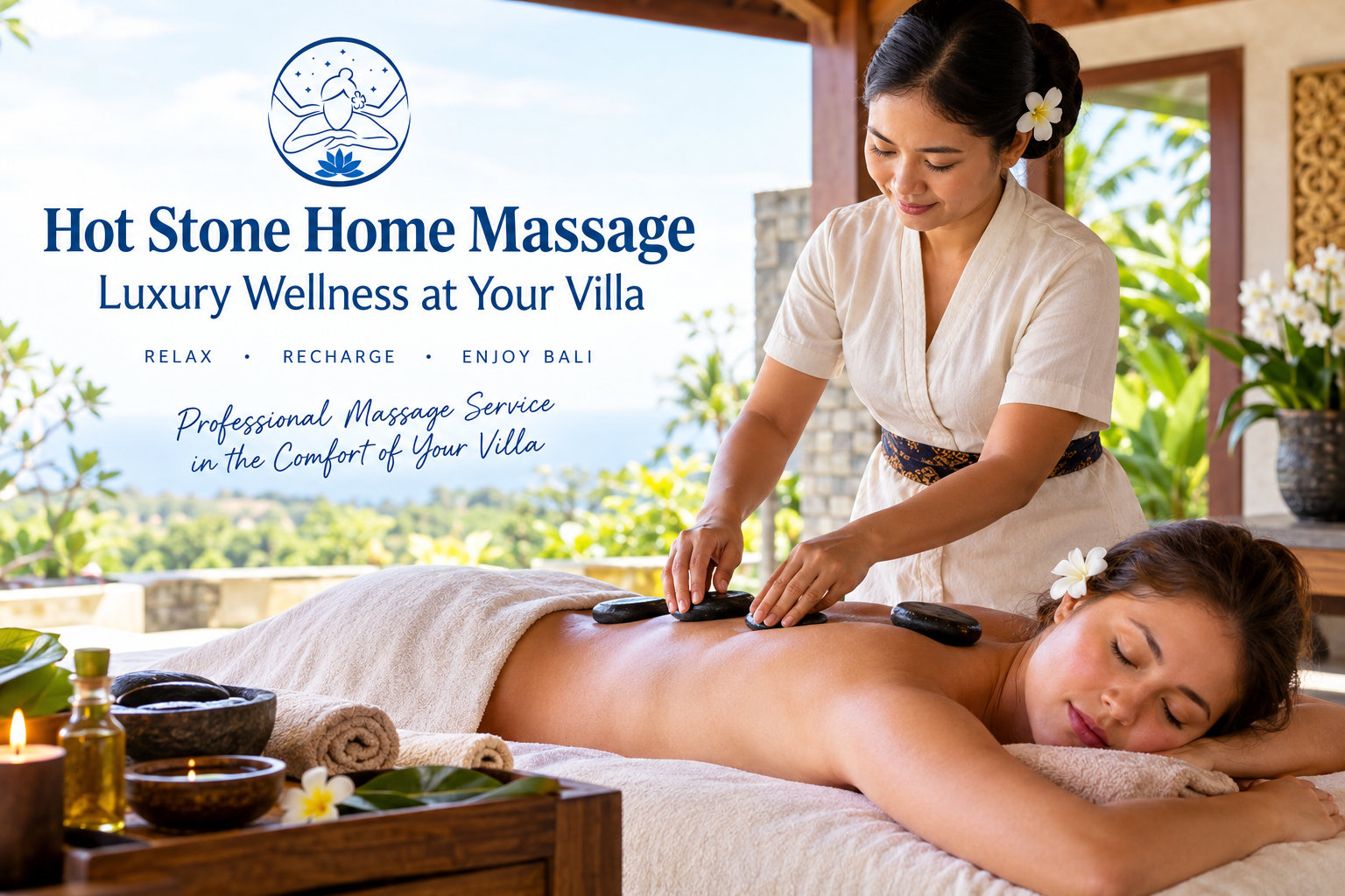 Hot Stone Home Massage Luxury Wellness at Your Villa