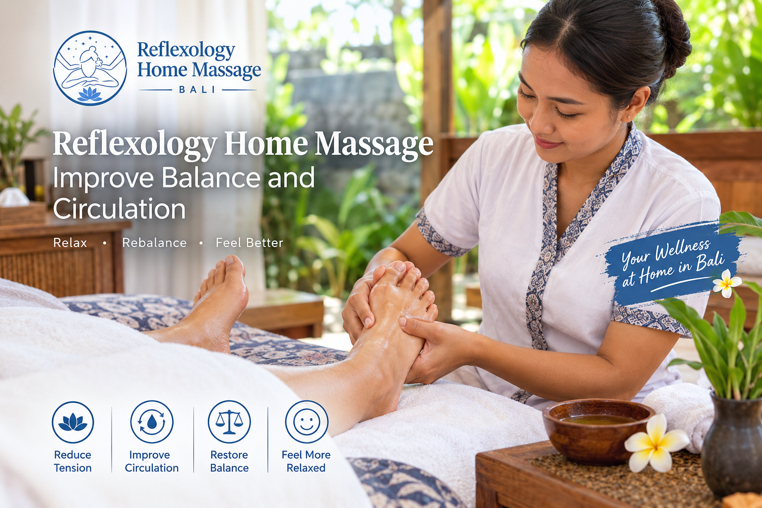 A Reflexology Home Massage allows you to address this discomfort while staying in a familiar environment.
